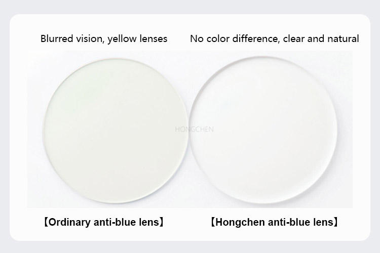 eye lens blue
