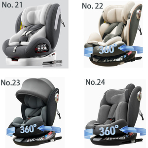 Seggiolino Auto Universale per Bambini Personalizzato, Portatile, Rotazione a 360°, Materiale HDPE, 0-36kg, per Bambini da 0-12 Anni - Product Image 4