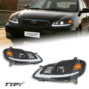 TYPY Nuevo Faro LED de 12V para 2003-2008 (Especificaciones para EE. UU.) con Lentes Láser, Luces de Circulación Diurna y Señales de Giro - Product Image 1