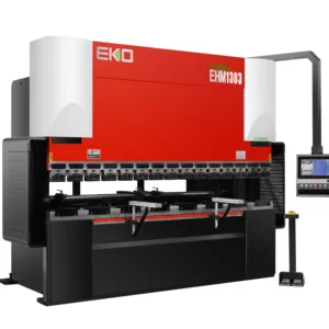 Eko EHII1303 61軸130TCNC油圧プレスブレーキマシン製造プラント用金属プレート