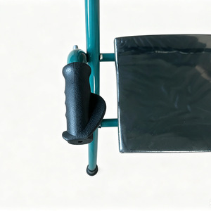 OEM Two-Wheeled <b>Walker</b> With Seat <b>For</b> Elderly And <b>Disabled</b> Mobility Aid Outdoor Use - Product Image 3