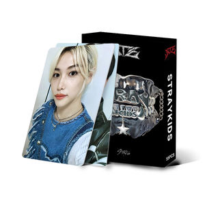 การ์ด LOMO อัลบั้ม Domin ATE ของวง Stray Kids จำนวน 55 ชิ้น/ชุด  ไฮยอนจิน เฟลิกซ์ ลี คอนฮัน โฟโต้การ์ดเซลฟี่สองด้าน ของสะสมสำหรับแฟนคลับ - Product Image 2