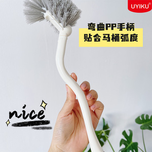 Toilet <b>Brush</b> With Wooden Handle <b>Round</b> Durable Easy To Clean For Household Use - Product Image 3