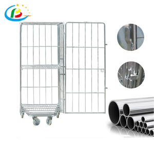 500 किलोग्राम भार क्षमता चार पहिया रोल कंटेनर ओएम समर्थन - Product Image 2