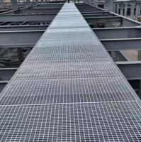 Rejilla de Acero Inoxidable con Recubrimiento de Zinc Pesado, Estándar ASTM A123, Resistente a la Corrosión y al Fuego, con Certificación CE, para Cubrir Drenajes