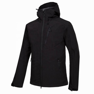 Waterproof Breathable Mens Softshell Outdoor <strong>Jacket</strong> <strong>With</strong> <strong>Fleece</strong> <strong>Lining</strong> Hiking Camping Trekking Hooded <strong>Jacket</strong> - Product Image 4