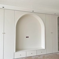Meuble TV en bois massif de style moderne français, espace de rangement, écologique, durable, multifonctionnel, meubles pour la maison, appartements, villas