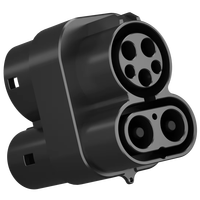 Adaptateur de charge AC/DC CCS1-CCS2 léger (0,78 kg) de qualité stable, applicable à de multiples scénarios, prise de chargeur EV étanche