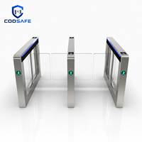 Barrière pivotante publique extérieure en acier inoxydable anti-collision électrique pour entrée de stade