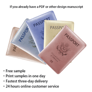 <span class=keywords><strong>Pasaporte</strong></span> con Logotipo Personalizado, Impresión Personalizada Boolet, con Funda y Cubierta - Product Image 4