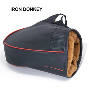 IRONDONKEY invernale da equitazione copri manico per <span class=keywords><strong>moto</strong></span> guanti impermeabili corti e ispessiti copri manico antivento - Product Image 5