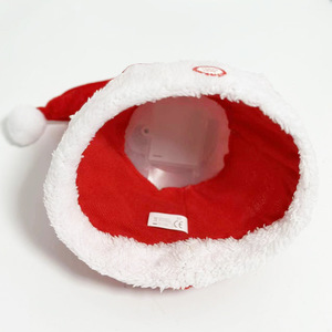 Electric Musical Swinging Santa Hat For Children Christmas Holiday Gift Toy Classic Style Red With White Trim - Product Image 4