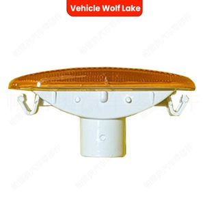 Luz de posición lateral ámbar ABS para Skoda Superb, pieza de repuesto 32839588671, compatible con modelos 2001-2007 - Product Image 4