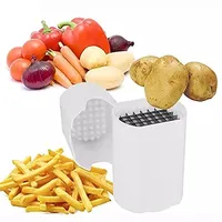 1 stuks Franse friet snijder, natuurlijke snijder, groente- en aardappelmes, voedsel- en groentesnijder, groentehakker