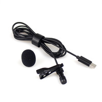 Mini-Microphone à condensateur cravate-clip, micro Lavalier Miniature, léger, Microphone à condensateur professionnel, 35HZ-18KHZ