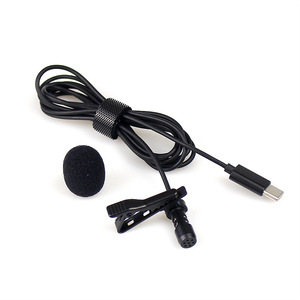 Mini Tie-clip Condenser Miniature Lavalier Microphone Microfone Light-weight,condenser Microphone Professional <strong>Mic</strong> 35HZ-18KHZ - Product Image 4