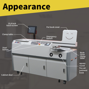 Cuốn sách keo chất kết dính máy, A3 tự động hoàn hảo ràng buộc với nóng chảy keo cho mạnh mẽ và bền RÀNG BUỘC - Product Image 4