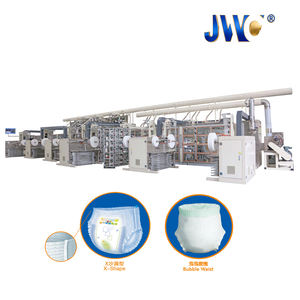 Jwc เครื่องผลิตผ้าอ้อมชนิดเทปแบบใช้แล้วทิ้งระบบเซอร์โวเต็มรูปแบบอัตโนมัติ - Product Image 1