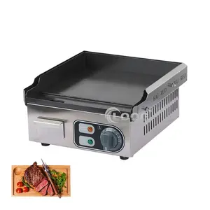 Chuyên nghiệp Snack Thiết bị bán buôn 220V hot griddle tấm thép không gỉ thương mại điện liên hệ với Flat Top nướng nhà máy