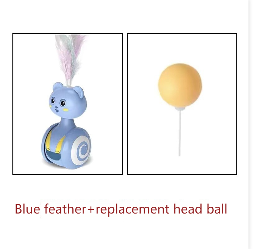 Blue-feather+ball