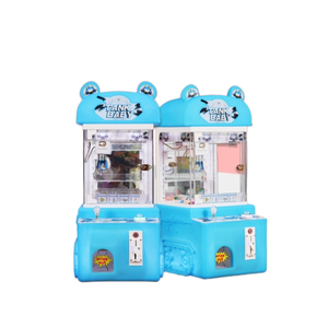 Alpha Planet Petite grue pour enfants Équipement d'arcade en plastique Mini poupée à un joueur Console de jeu de table - Product Image 1