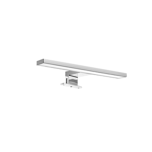 Tecnoplastiche 300 mm lucido cromato LED specchietto da bagno Virgo IP44 retroilluminato specchio 5149111 EMUCA per uso decorativo - Product Image 1