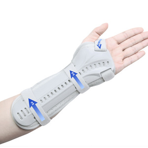 Attelle de poignet réglable et respirante Degao avec double attelle en aluminium pour fracture, entorse et soutien post-opératoire - Product Image 5