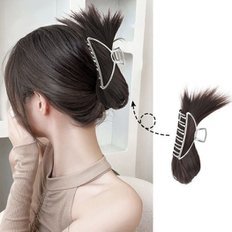 Pince à cheveux 3 secondes pour femme Accessoire pratique pour cheveux d'appoint - Product Image 1