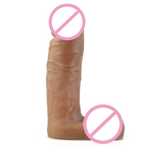 FAAK Strap on Realistic <b>Dildo</b> Artificial Penis Panties Vaginal Massage Sex Strong with Suction Cup Sex Toys for Women - Product Image 5