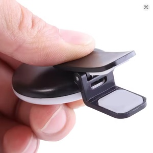 Mini anneau lumineux LED rechargeable USB portable à clipser 100W, lumière d'appoint à température de couleur réglable pour photographie - Product Image 4