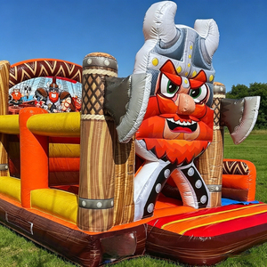 Castillo Inflable Comercial Grande con Tobogán y Zona de Salto - Product Image 3