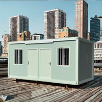 Salle de conteneur à assemblage modulaire personnalisable pour la cour-pour dortoir ou bureau Solution d'espace