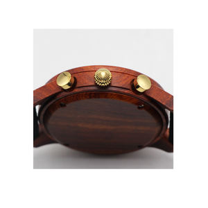 <span class=keywords><strong>Montre</strong></span> à quartz de luxe pour <span class=keywords><strong>homme</strong></span> <span class=keywords><strong>avec</strong></span> chronographe, <span class=keywords><strong>bracelet</strong></span> de haute qualité, <span class=keywords><strong>avec</strong></span> étui élégant en bois, accessoire de mode pour <span class=keywords><strong>homme</strong></span> - Product Image 4