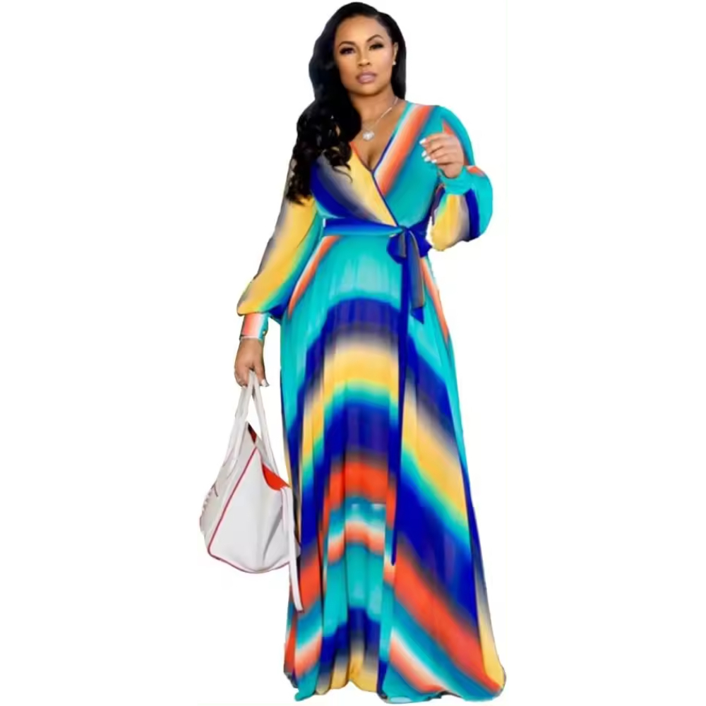 sachin and babi light blue dress ASOS EDITION ruched gathered waist chiffon maxi dress in bright blue main image 1