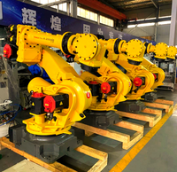 Cutter laser à fibre pour bras robotique FANUC avec technologie collaborative CRX Cobot pour la découpe automatique de métaux en 3D dans les petites ateliers