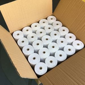 Rollos de Papel Térmico para Punto de Venta/Recibos de Efectivo, 60g 65g 70g 57*40mm 80*80mm, Capa Única, 100% Pulpa de Madera, Certificación ISO9001 CE, Venta al Por Mayor - Product Image 5