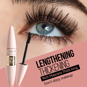 OEM/ODM/OBM <span class=keywords><strong>Mascara</strong></span> liquide en fibres coloré 4D longue tenue, épais, bouclé, résistant à l'eau, anti-transpiration et anti-taches - Product Image 4