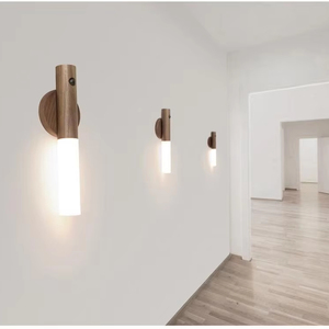 Sáng tạo hiện đại LED ánh sáng ban đêm đơn giản thông minh cảm biến cơ thể hành lang Đèn tường pha lê cho phòng ngủ cầu thang sạc - Product Image 1