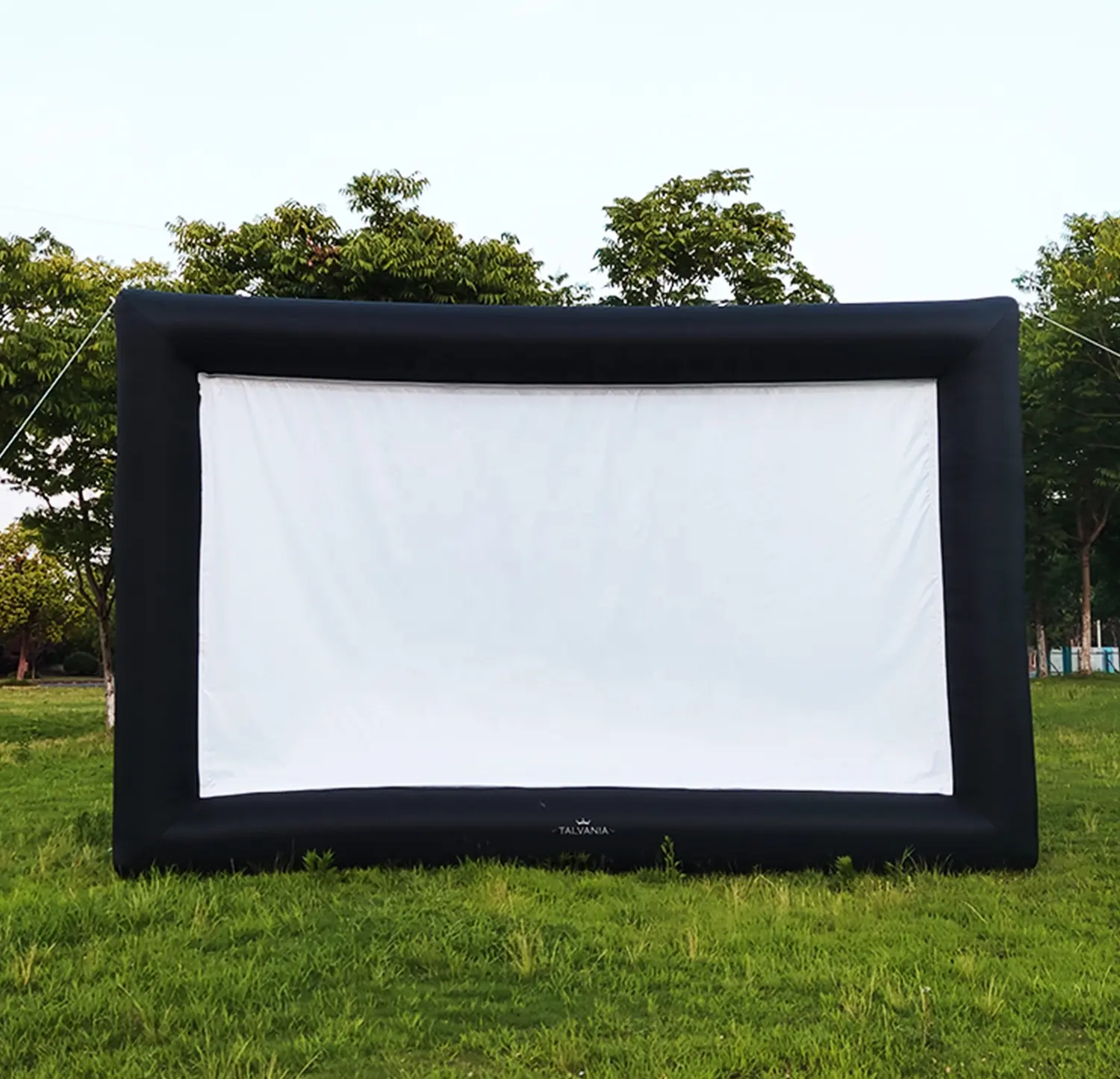 20Ft आउटडोर सामने और रियर प्रक्षेपण प्रोजेक्टर स्क्रीन धौंकनी के साथ Inflatable फिल्म स्क्रीन