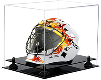 Yageli Étui de protection transparent en acrylique sur mesure pour casque de moto F1, épaisseur personnalisable, logo personnalisé, professionnel
