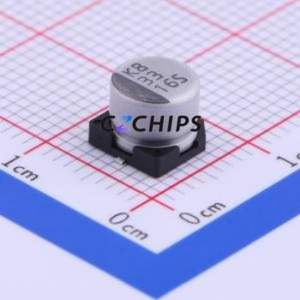 Condensador Electrolítico de Aluminio SMD VES330M1CTR-0605, D6.3xL5.3mm 33uF 20% 16V 6.3mm - Product Image 1