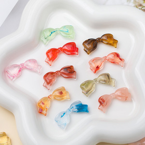 Lazo de Mariposa Acrílico Pequeño, Accesorios de Joyería DIY para Abalorios - Product Image 3