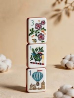 Jeu de Mahjong Walk with Me Hot Balloon en Acrylique Sept Couches, Écologique et Moderne, Cadeau de Luxe et Jeu de Table Décontracté
