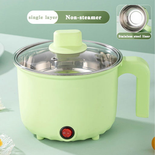 Green B/single pot (stainless steel inner)
