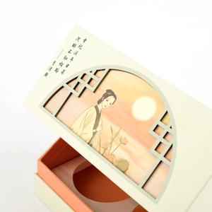 Vente en gros d'emballages en papier recyclable de luxe Carton ondulé Classique Gaufrage Laminage brillant Laminage mat Cadeau cosmétique - Product Image 3