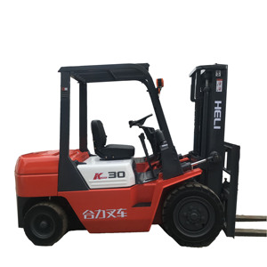 High Efficiency Used Condition Heli Diesel Forklift Chinese Brand Internal Combustion Forklift for Work Warehouses Factories - Product Image 1