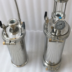 Tri penjepit spul dasar datar ekstraktor Loop tertutup bagian bawah datar <span class=keywords><strong>Splatter</strong></span> baja tahan karat pelat pecah - Product Image 3