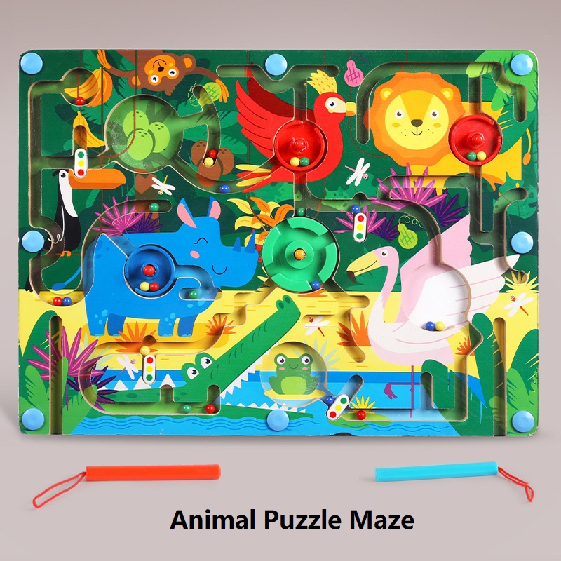 Animal Puzzle Maze