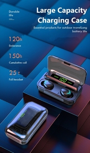 Pabrik murah F9-5 laris F9-5C Audifonos earphone nirkabel V5.2 TWS headphone In-ear Gaming earbud F9 - Product Image 6