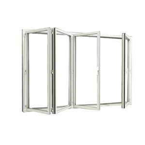 Fenêtres et Portes Pliantes en Aluminium à <span class=keywords><strong>Double</strong></span> <span class=keywords><strong>Vitrage</strong></span> Isolant Thermique, Étanches, <span class=keywords><strong>Prix</strong></span> Usine, pour Villa et Maison - Product Image 2
